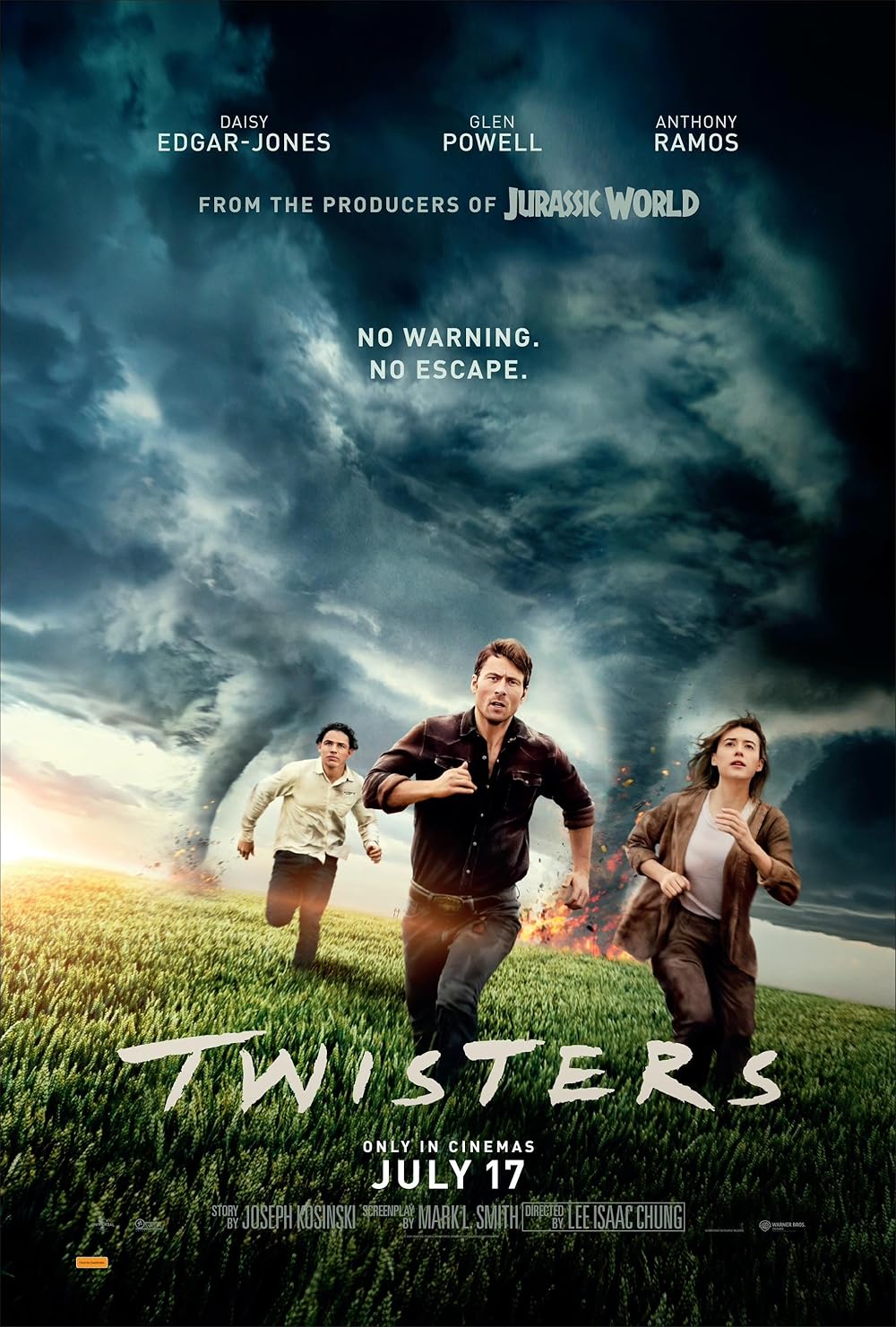 Twisters (2024) 1080P Bluray X265 Hevc Msubs [Dual Audio][Hindi 5 1 English 5 1] -Mkvc
