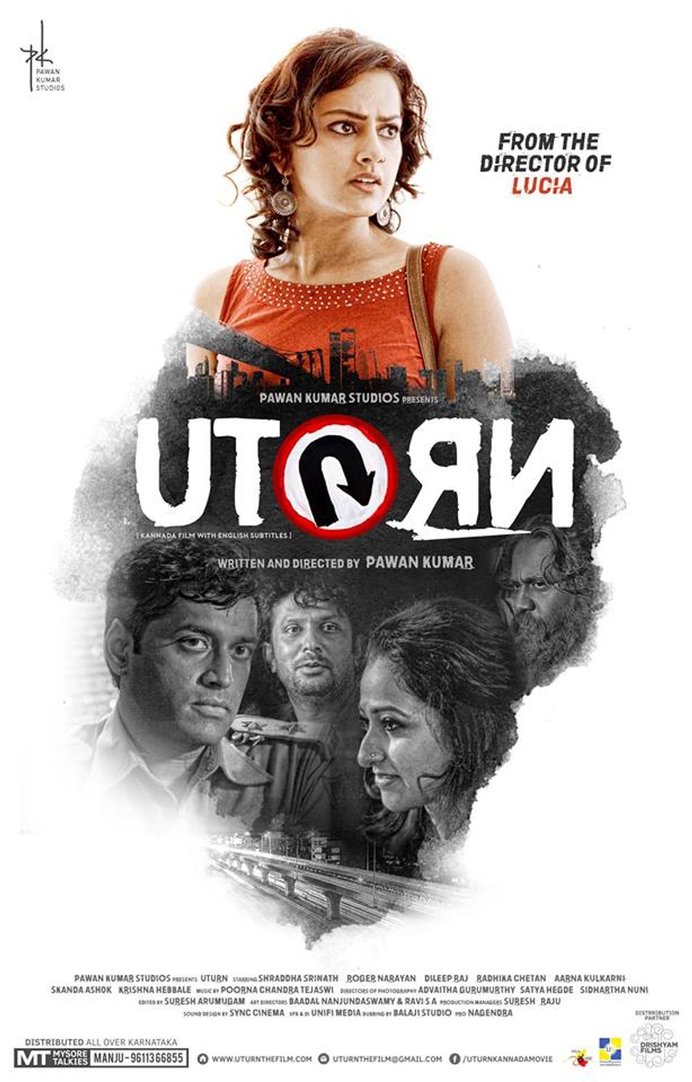 U Turn (2016) Hindi Dubbed 1080P Webrip X264 Aac - Mkvcinemas