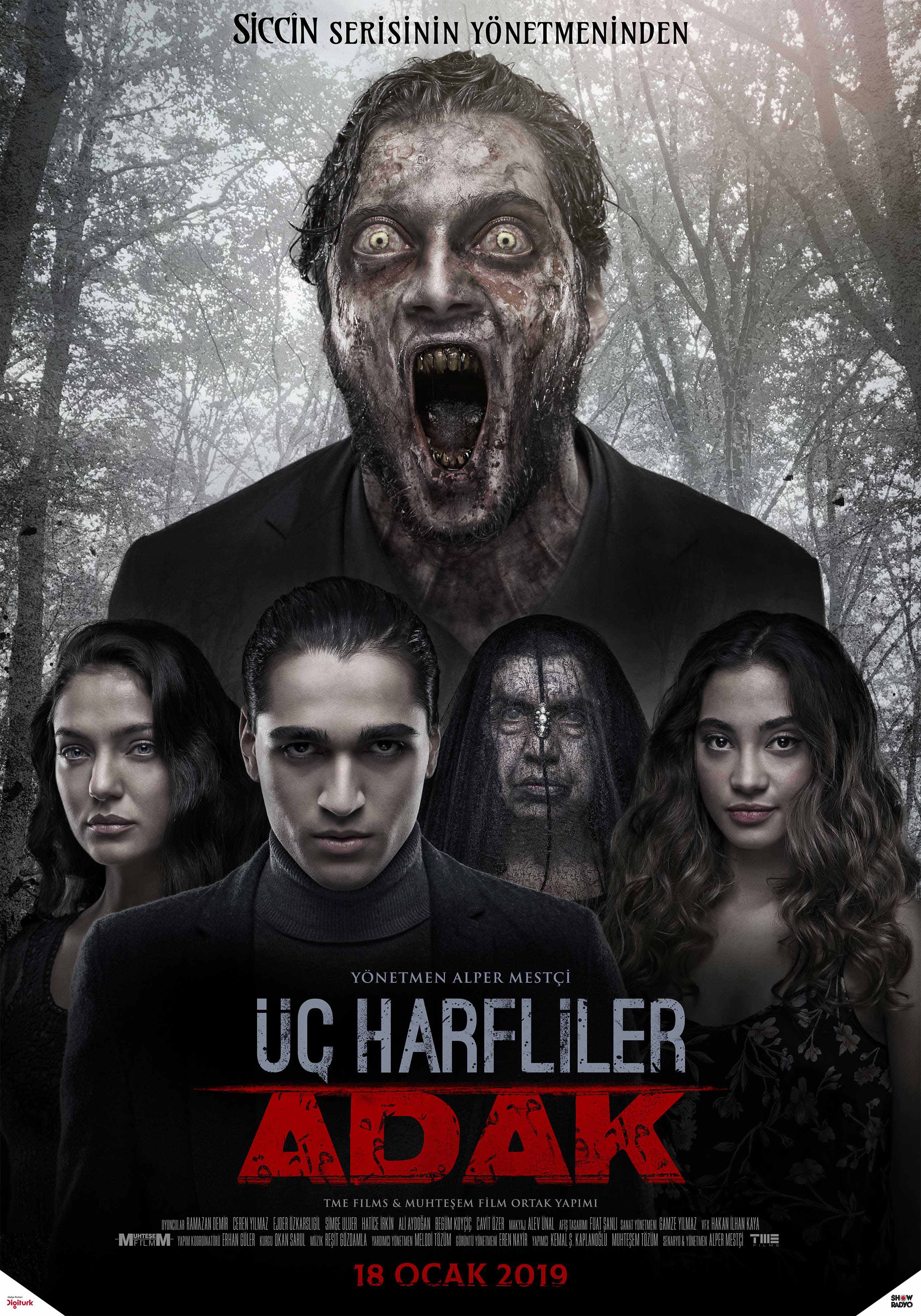 Uc Harfliler Adak (2019) Turkish 720P Web-Dl X264 Aac-Hdt