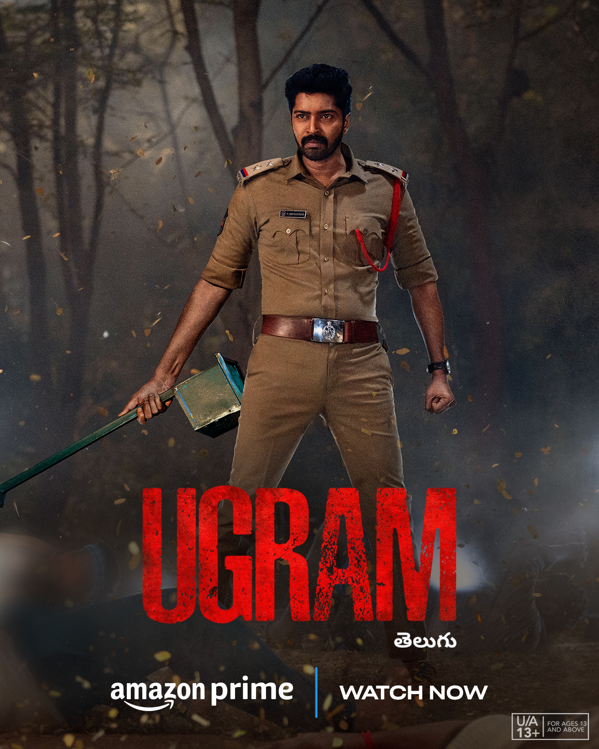 Ugram (2023) Uncut 1080P Amzn Webrip X264 Esub [Dual Audio][Hindi 2 0 Telugu 2 0] -Dlhub