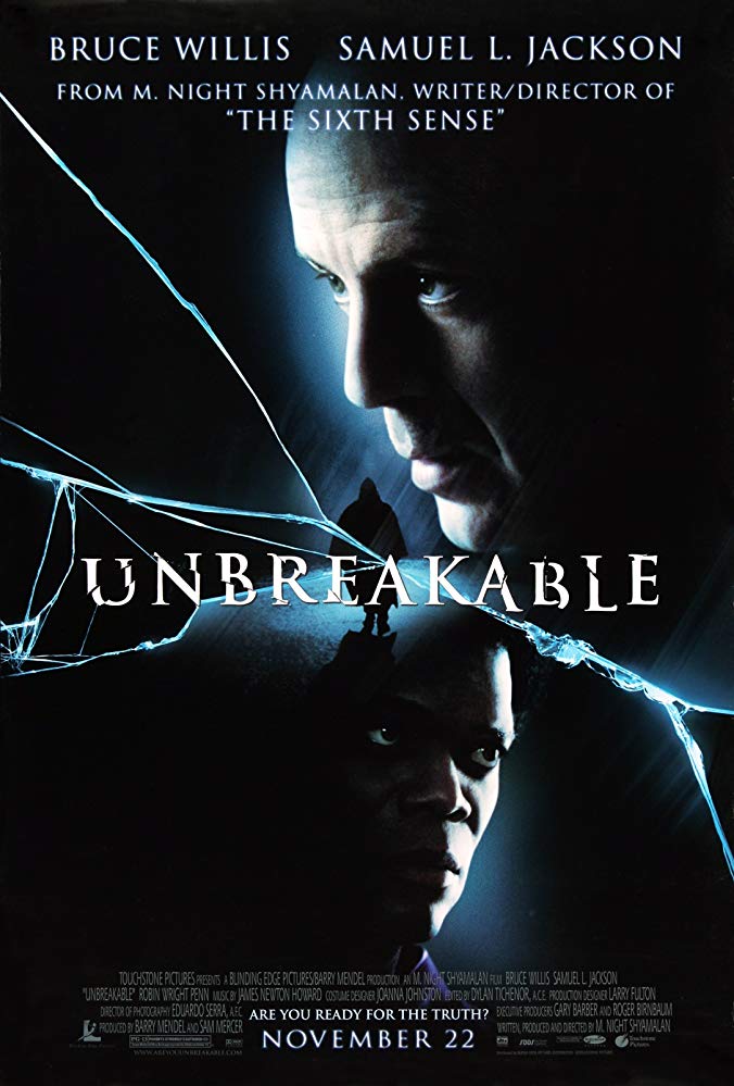 Unbreakable (2000) Rem 1080P Bluray X265 Hevc Esub [Dual Audio][Hindi 2 0 English 5 1] -Mkvc