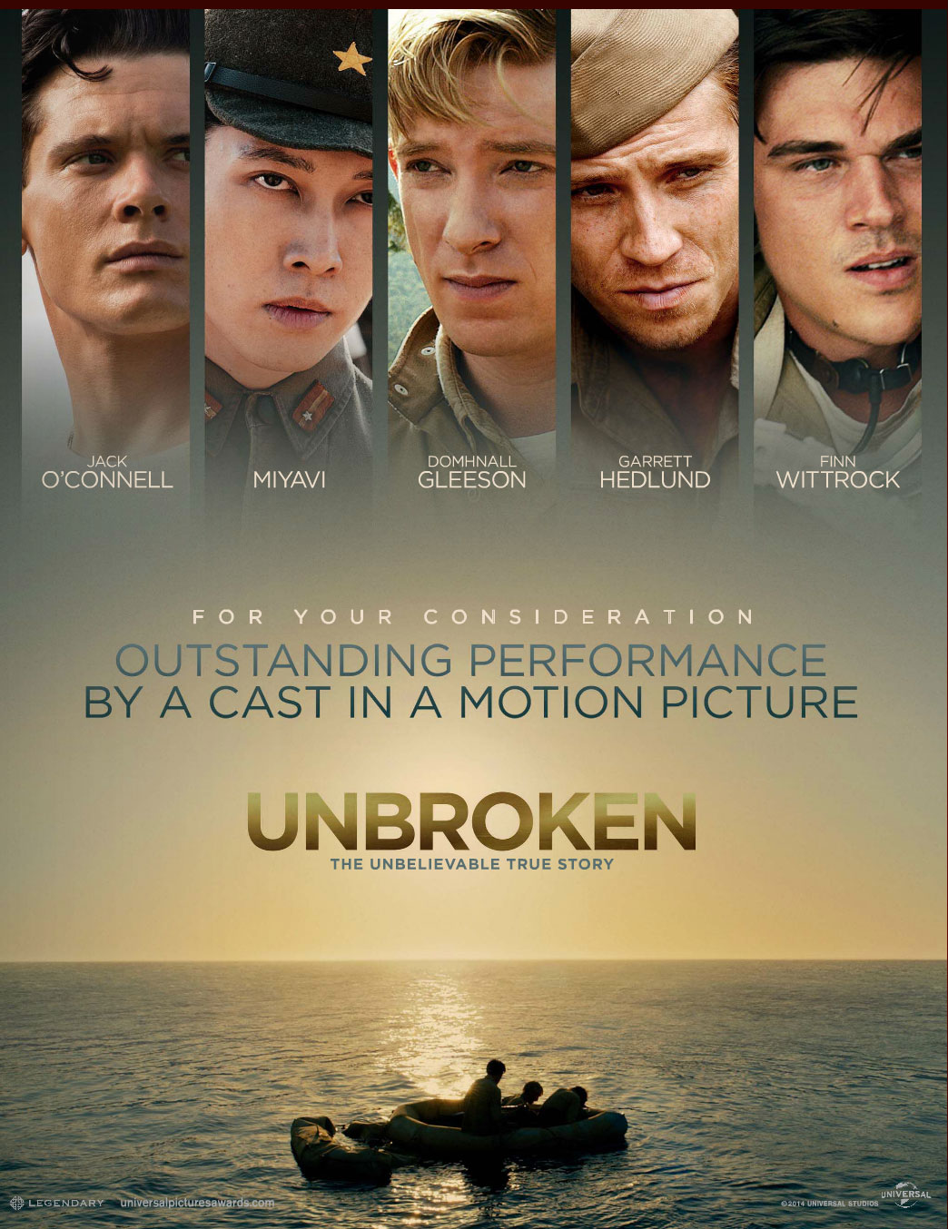 Unbroken (2014) 720P Bluray X264 Esub [Dual Audio][Hindi 5 1 English 5 1] -Mkvc