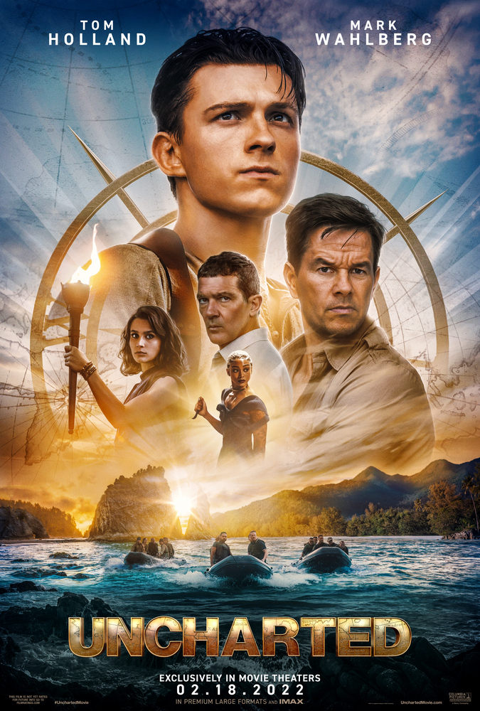 Uncharted (2022) 1080P Bluray X265 Hevc 10Bit Aac 5 1 Esub-Psa