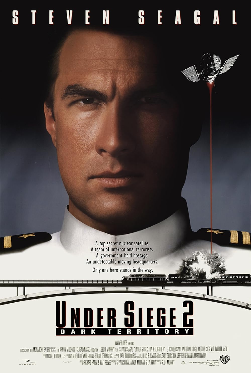 Under Siege 2 Dark Territory (1995) 1080P Bluray X265 Hevc Esub [Dual Audio][Hindi 2 0 English 5 1] -Mkvc