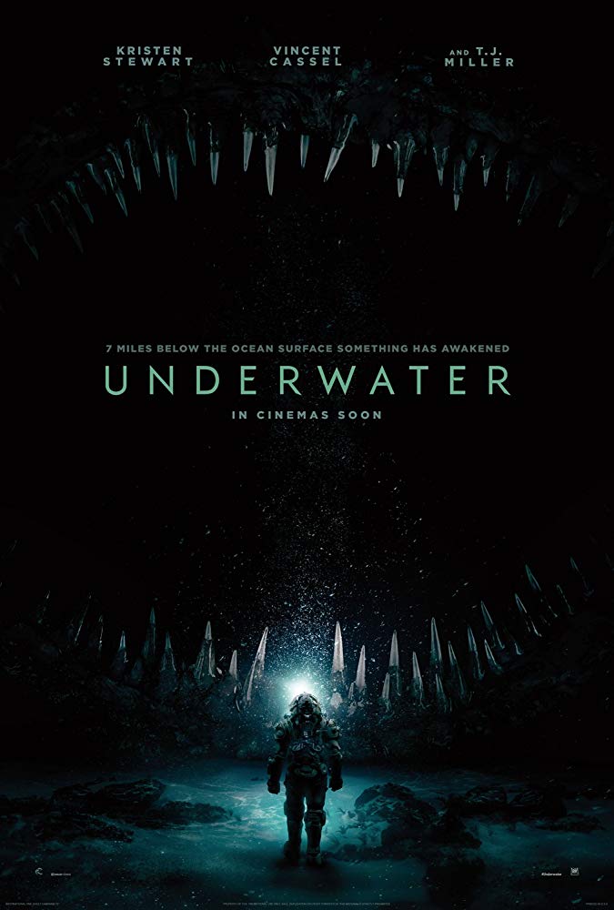 Underwater (2020) 720P Bluray X264 Esub [Dual Audio][Hindi 5 1 English 5 1] - Mkvc