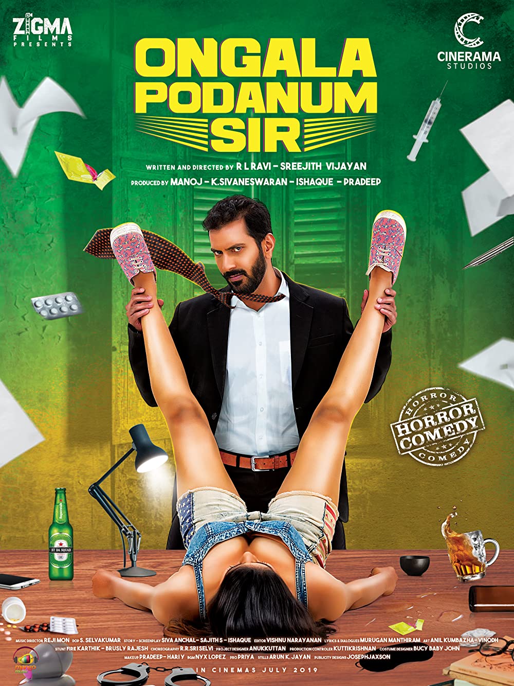 Ungala Podanum Sir (2019) 720P Webrip X264 Esub [Dual Audio][Hindi Dd2 0 Tamil 2 0] -Dmv