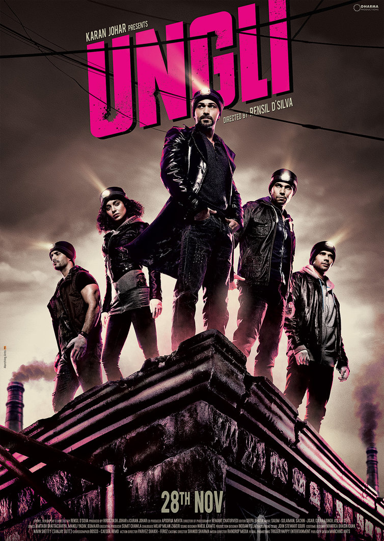 Ungli (2014) Hindi 720P Hdrip X264 Ac3 - Hon3Y
