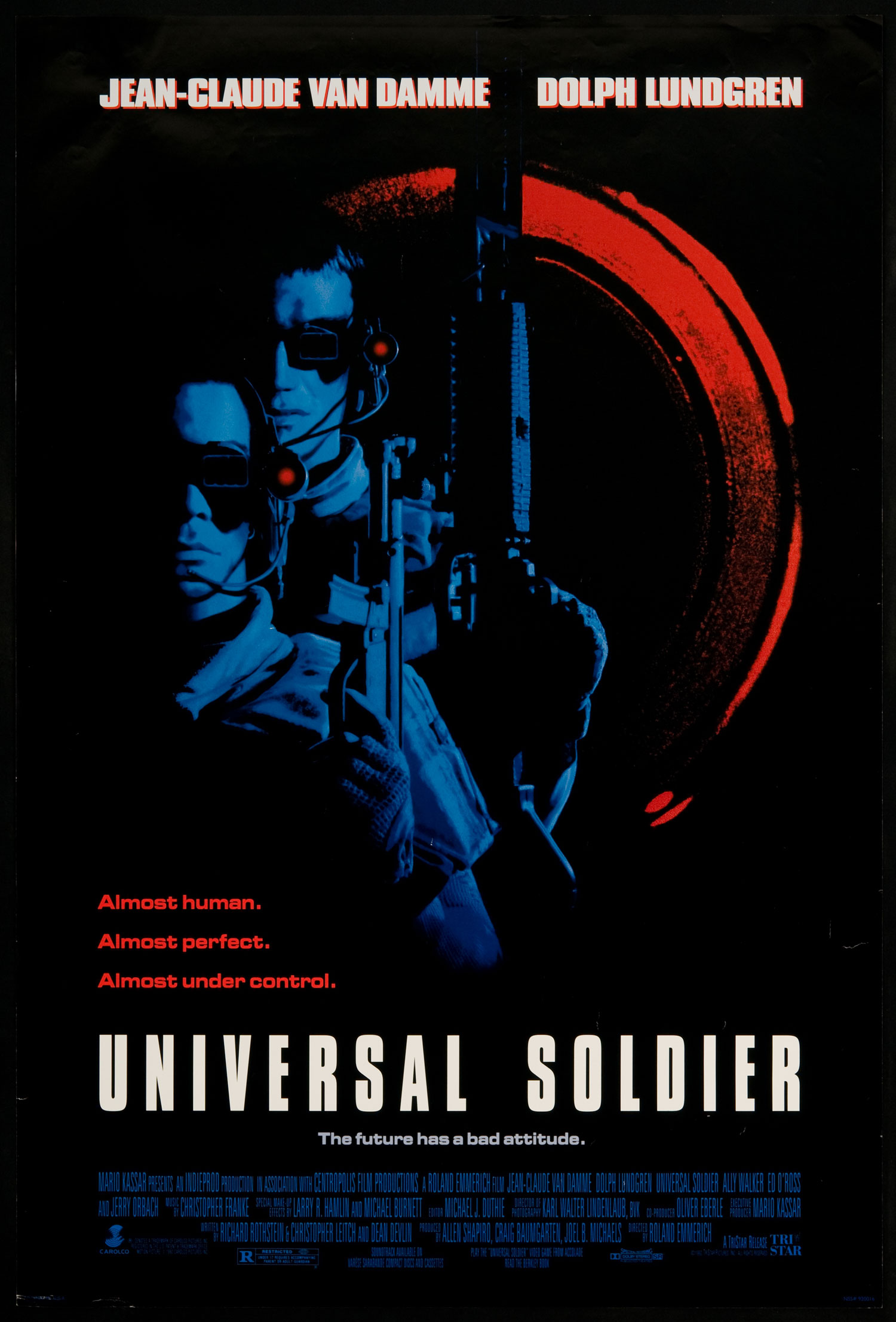 Universal Soldier (1992) Rem 720P Bluray X264 Esub [Dual Audio][Hindi 2 0 English 5 1] -Mkvc