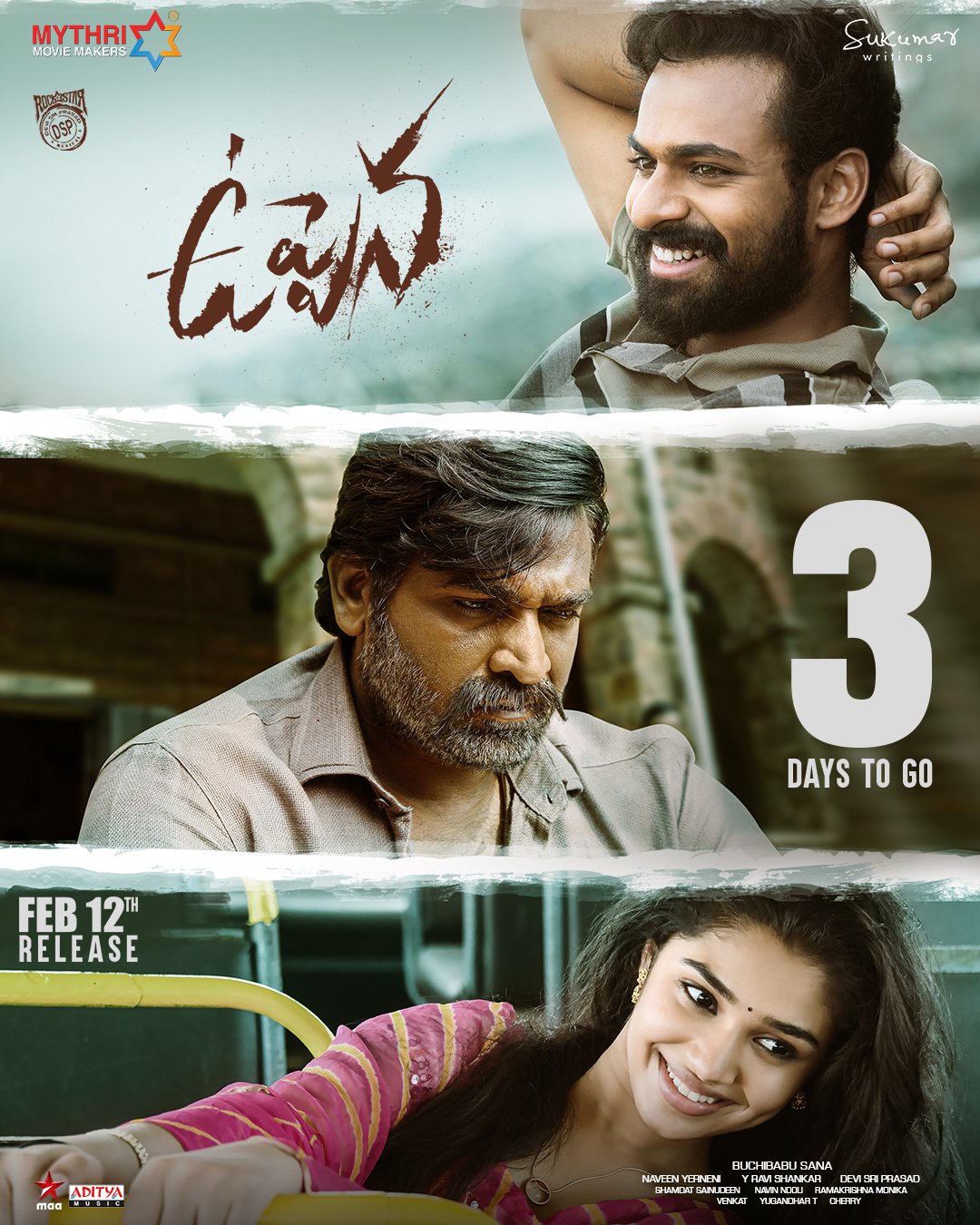 Uppena (2021) Telugu 720P Hdrip X264 Dd5 1 Esub -1Tmv