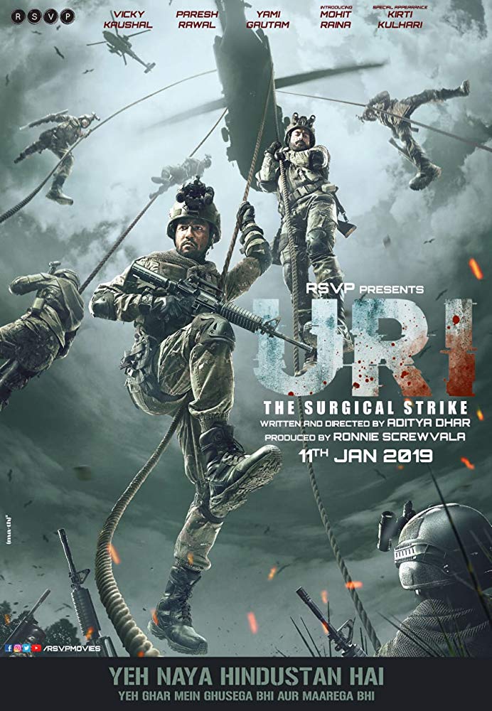 Uri The Surgical Strike (2019) Hindi 1080P Bluray X265 Hevc 10Bit Dd5 1 Esub - Hdhub4U