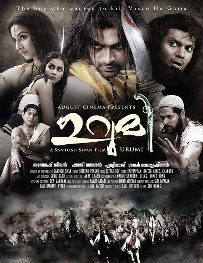 Urumi (2011) Hindi Dubbed 720P Hdrip X264 Aac Esub -Unknownstar