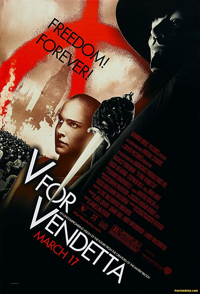V For Vendetta (2005) 1080P Bluray X265 Hevc Esub [Dual Audio][Hindi 2 0 English 5 1] -Msmod
