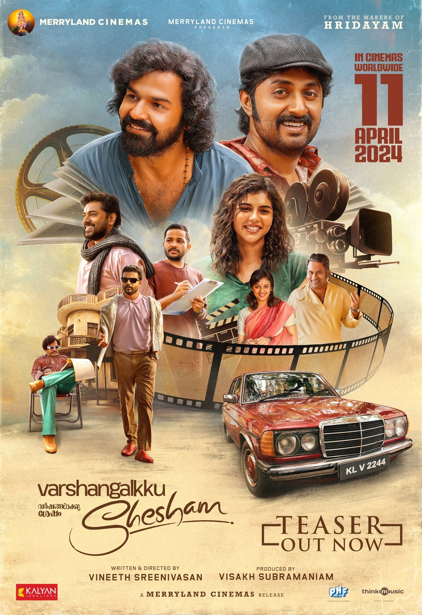 Varshangalkku Shesham (2024) Uncut 1080P Webrip X264 Esub [Dual Audio][Hindi 5 1 Malayalam 5 1] -Mkvc