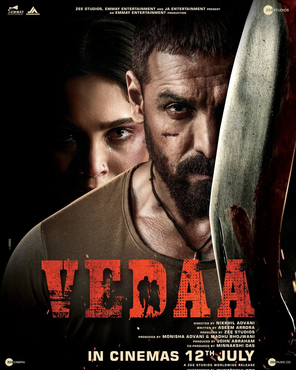 Vedaa (2024) Hindi 1080P Amzn Webrip X264 Dd5 1 Esub - Mkvcinemas