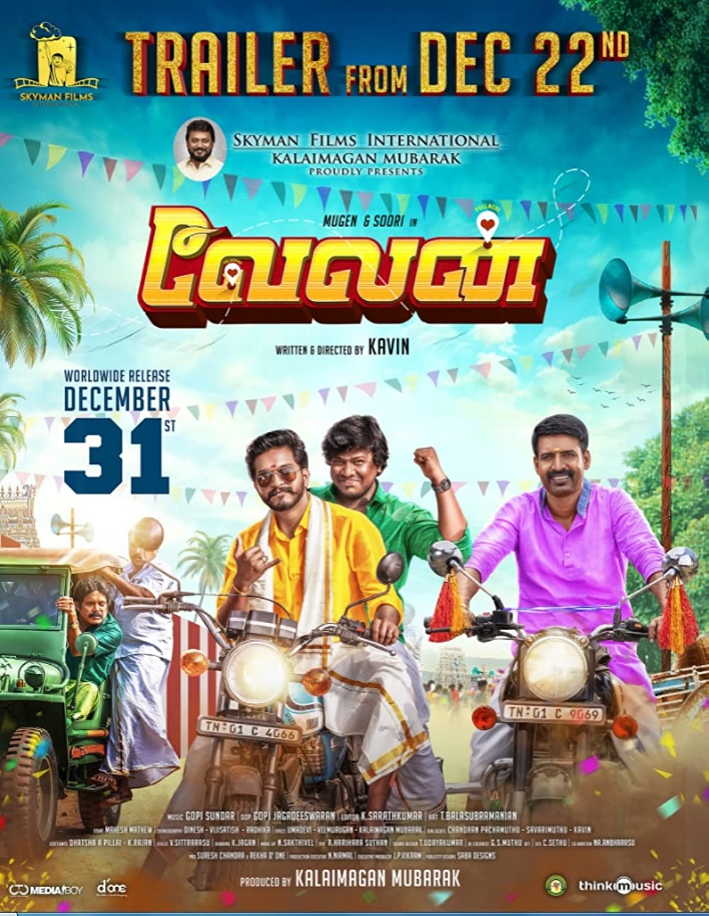 Velan (2021) Uncut 720P Webrip X264 Esub [Dual Audio][Hindi 2 0 Tamil 2 0] -Mkvc