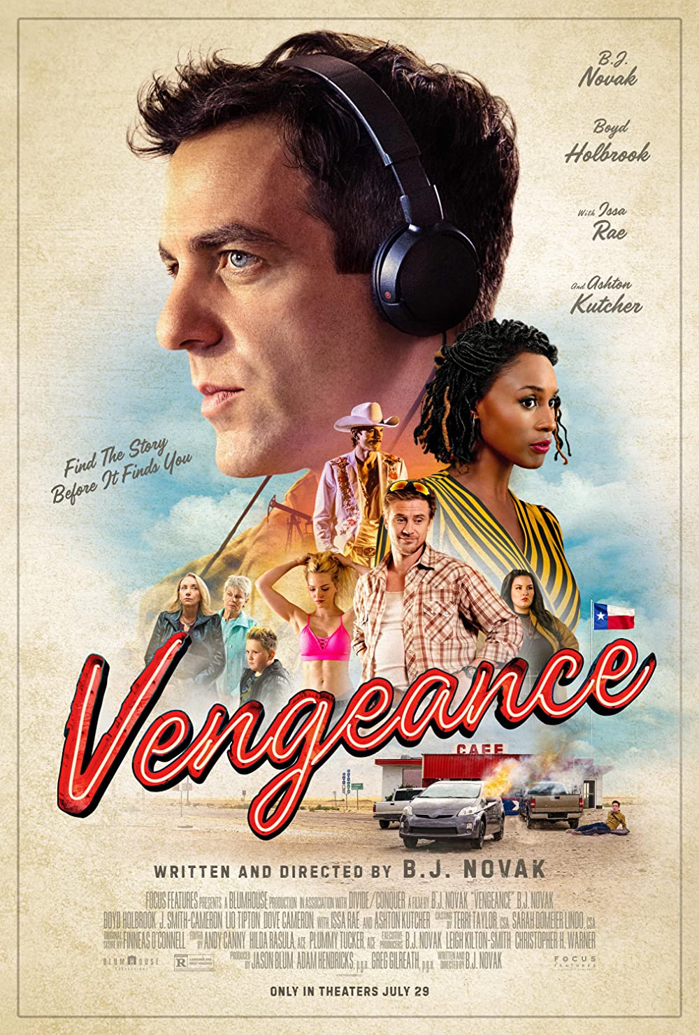 Vengeance (2022) 720P Bluray X264 Esub [Dual Audio][Hindi 5 1 English 5 1] -Mkvc