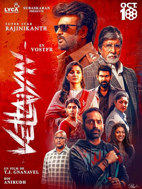 Vettaiyan (2024) Uncut 1080P Webrip X264 Esub [Dual Audio][Hindi 5 1 Tamil 5 1] -Mkvc