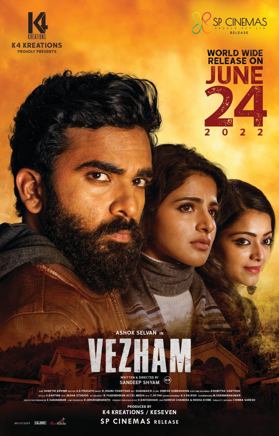 Vezham (2022) Tamil 720P Webrip X264 Dd5 1 Esub -7Mrulz