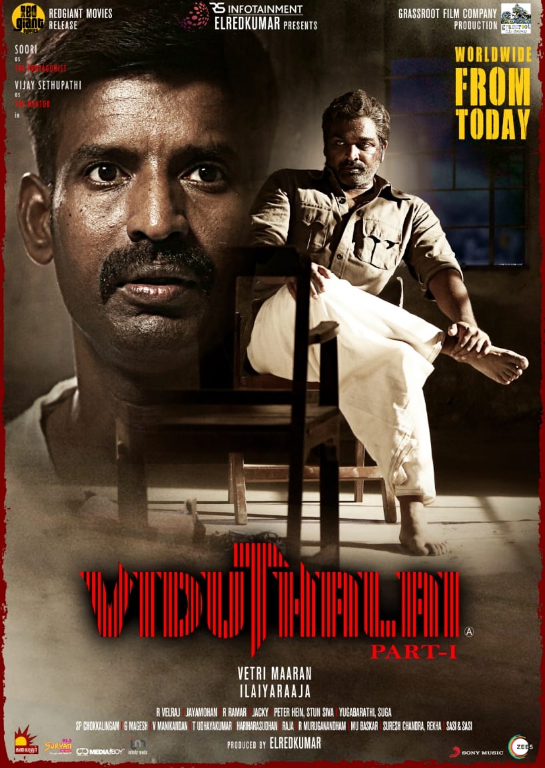 Viduthalai Part-1 (2023) Tamil 1080P Zee5 Webrip X265 Hevc 10Bit Esub -Tmb
