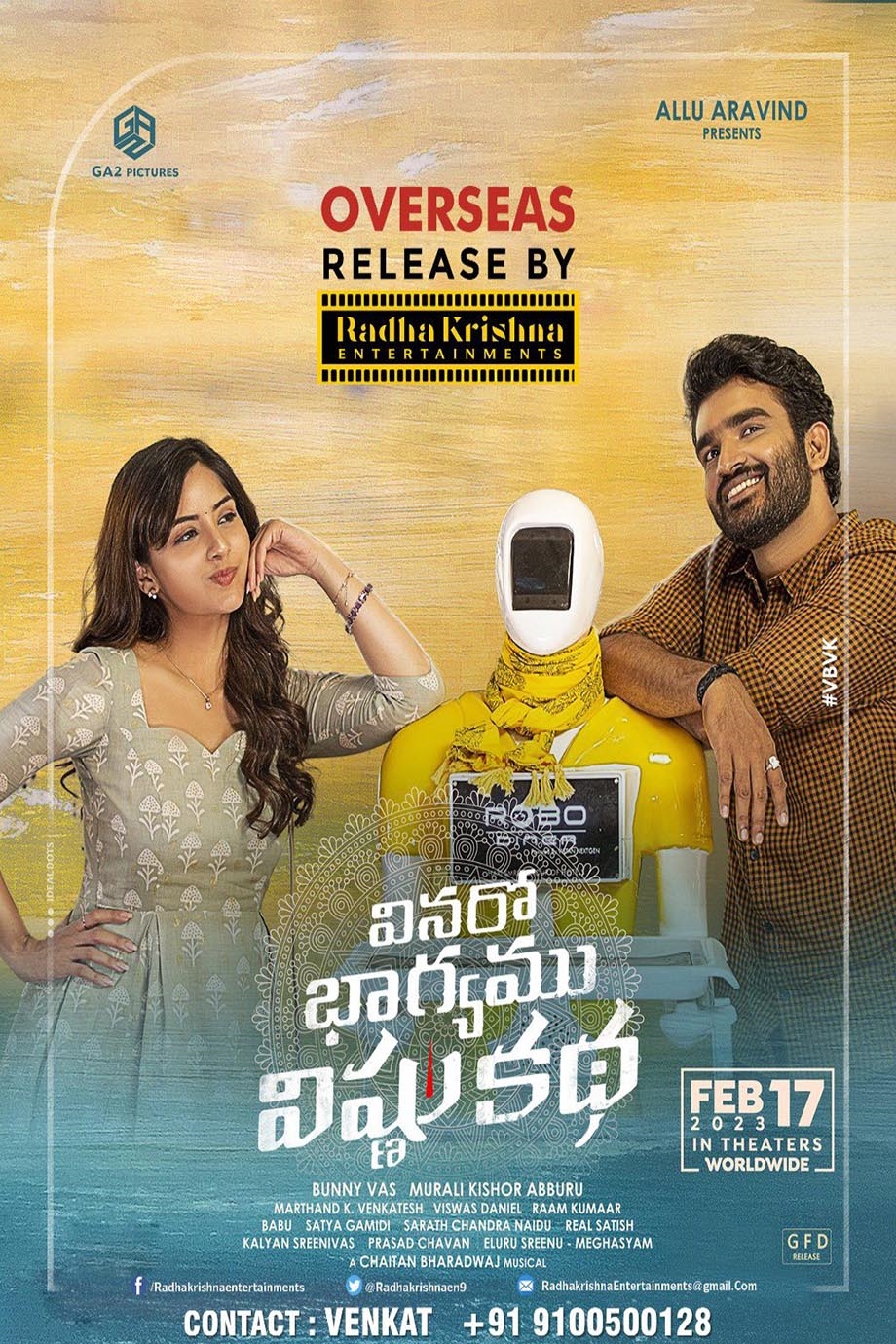 Vinaro Bhagyamu Vishnu Katha (2023) Telugu 1080P Web-Dl X265 Hevc 10Bit Dd5 1 Esub -5Mrulz