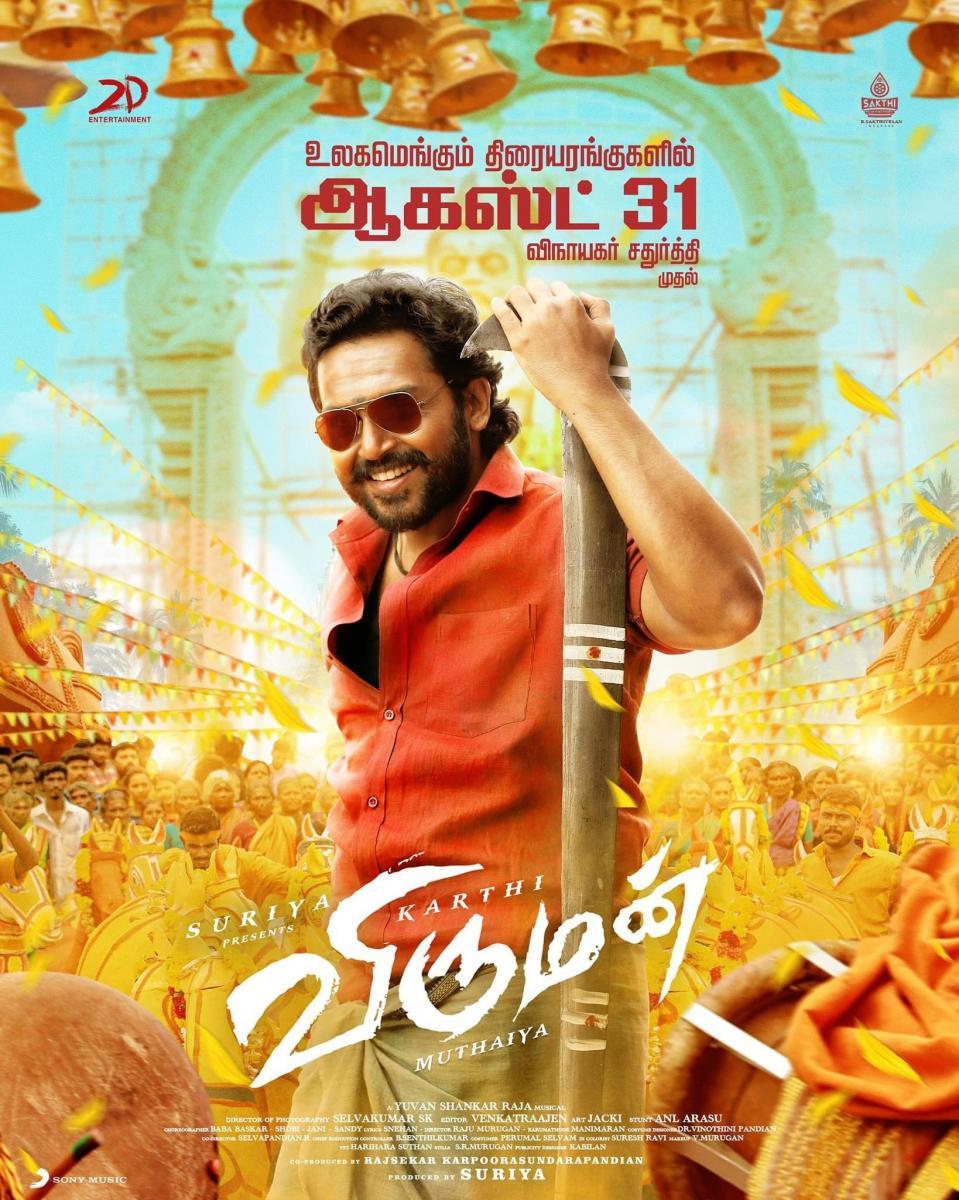 Viruman (2022) Tamil 1080P Web-Dl Avc Untouched X264 Dd5 1 Esub -1Tmv