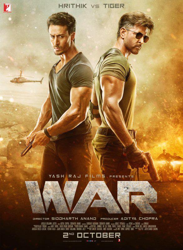 War (2019) Hindi 1080P Bluray X264 Dd5 1 Esub - Mkvcinemas