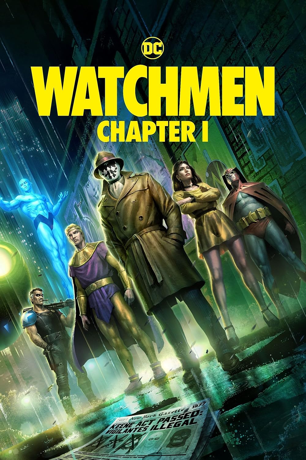 Watchmen Chapter I (2024) 720P Bluray X264 Esub [Dual Audio][Hindi 5 1 English 5 1] -Mkvc