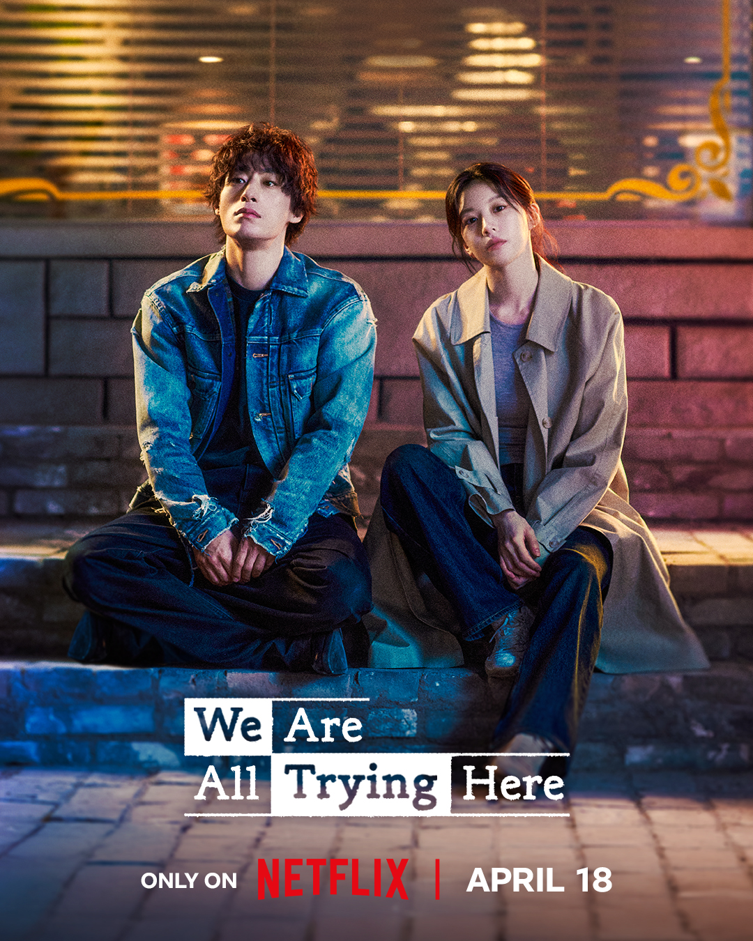 We Are All Trying Here S01E01 720P Nf Webrip X265 Hevc Msubs [Dual Audio][Korean 2 0 English 5 1] -Msmod