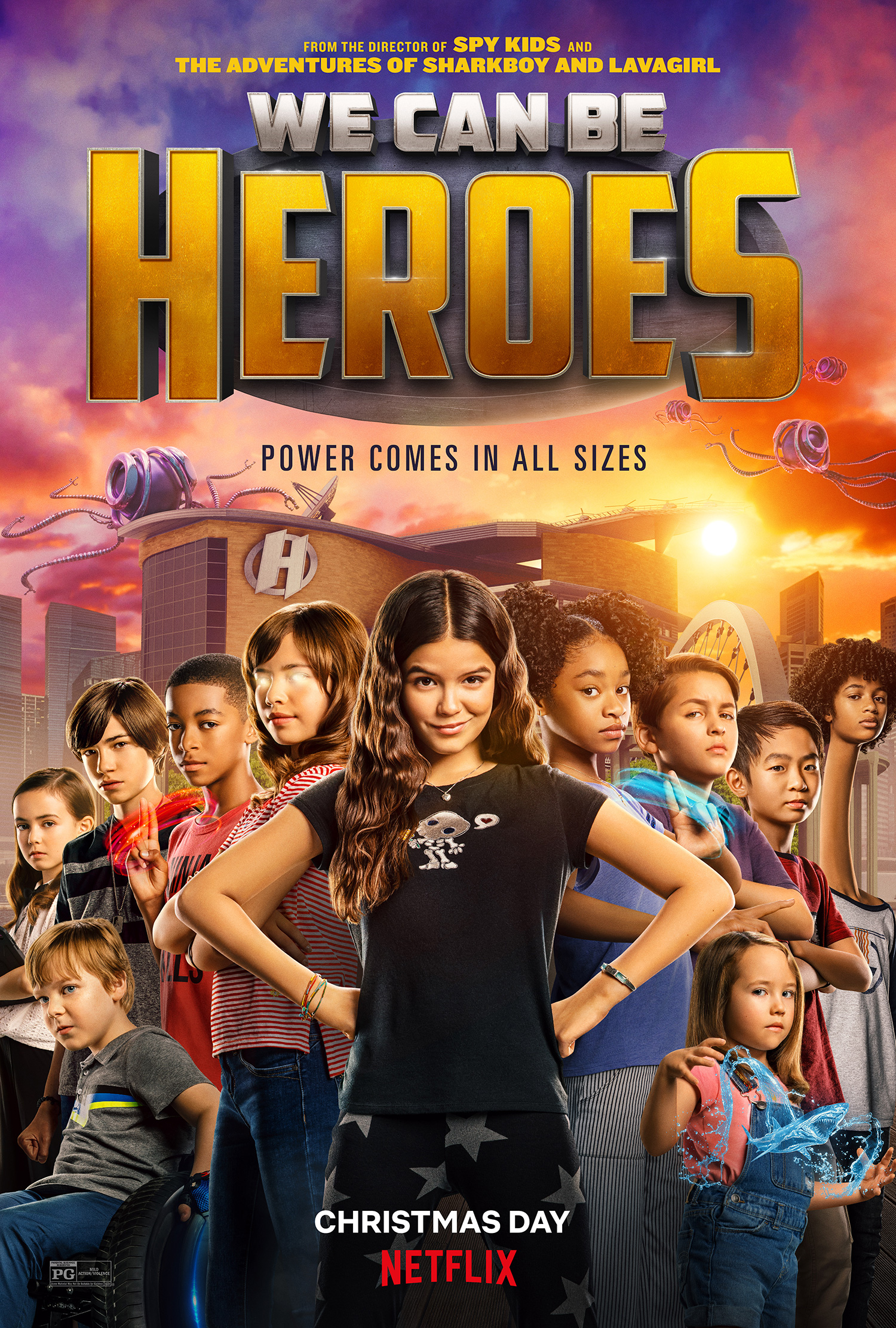 We Can Be Heroes (2020) 720P Nf-Web X264 Esub [Dual Audio][Hindi 5 1 English 5 1] -Mkvc