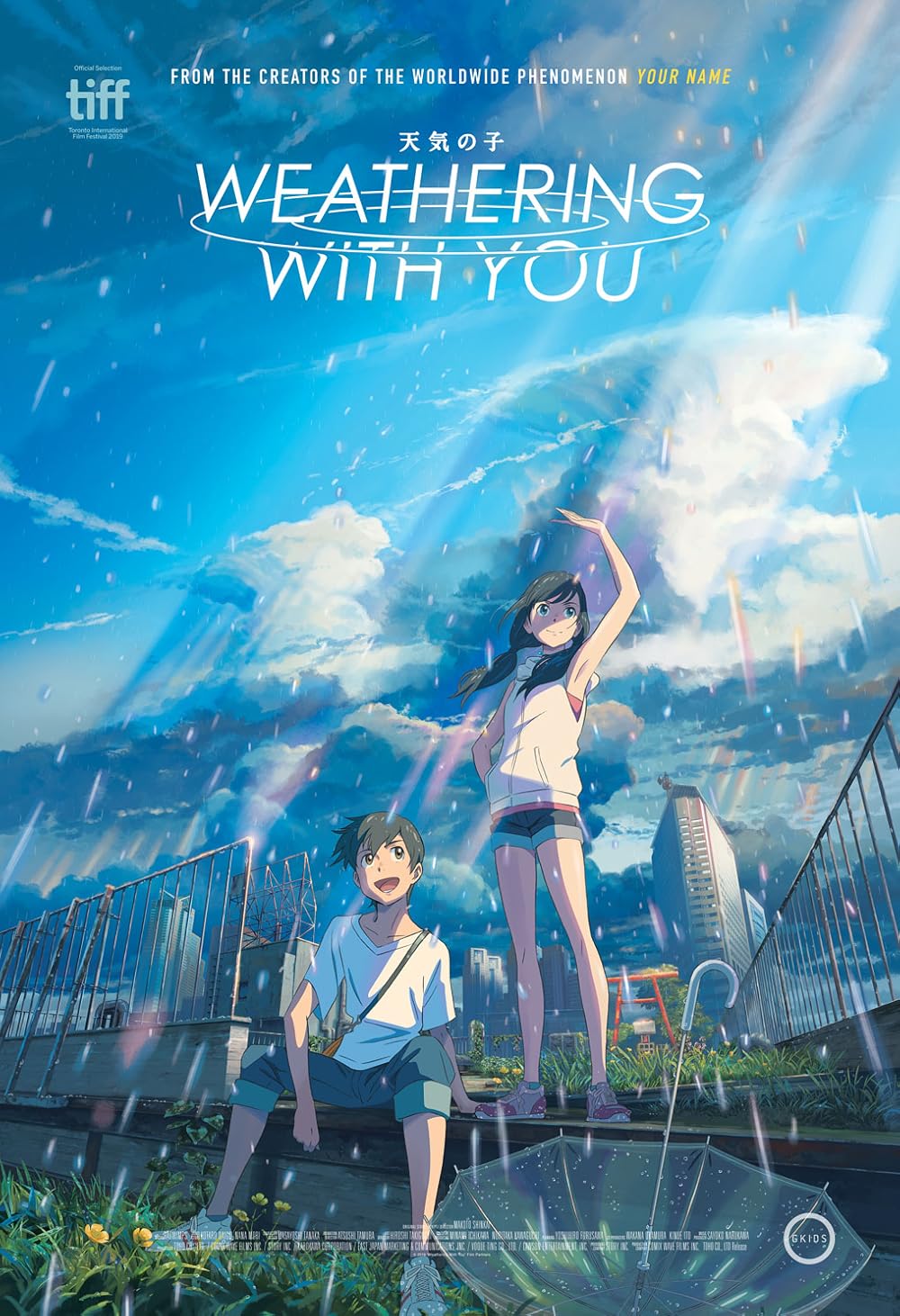Weathering With You (2019) 1080P Bluray X265 Hevc Esub [Multi Audio][Hindi 2 0 English 5 1 Japanese 5 1] -Tw4All
