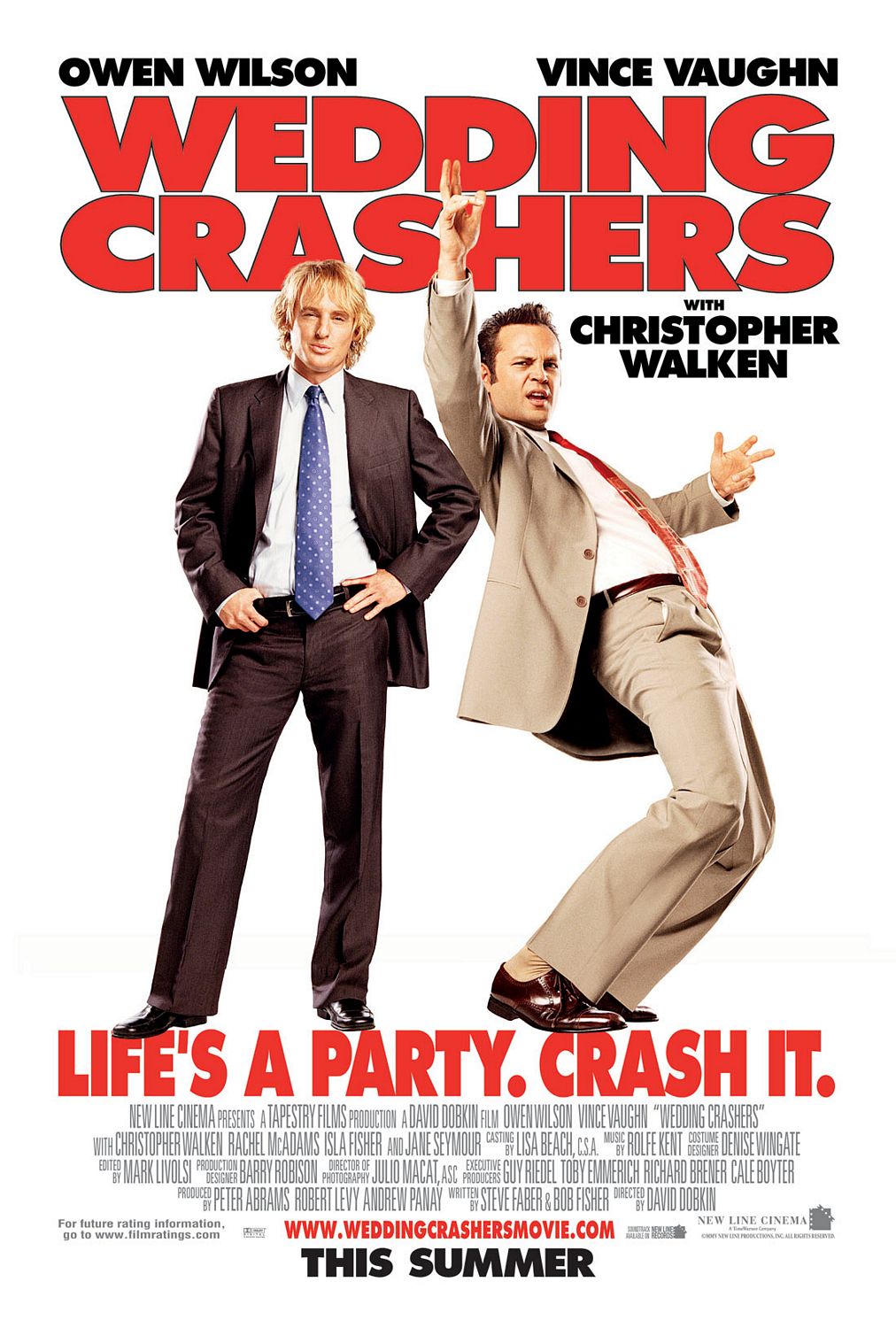 Wedding Crashers (2005) Unrated 720P Bluray X264 Msubs [Dual Audio][Hindi 2 0 English 5 1] -Mkvc