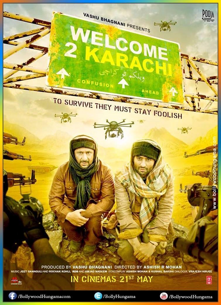 Welcome 2 Karachi (2015) Hindi 720P Amzn Webrip X264 Aac 2 0 Esub - Mkvcinemas