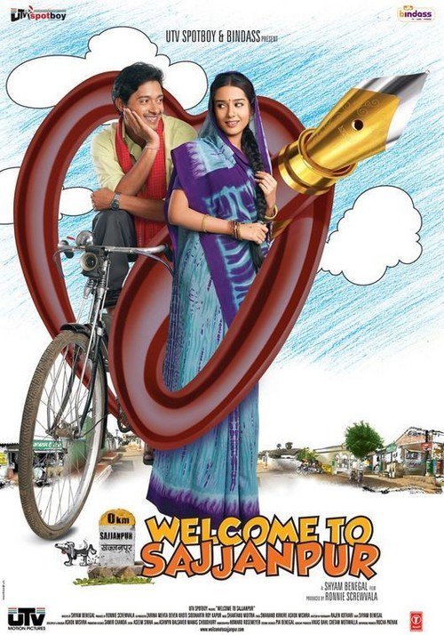 Welcome To Sajjanpur 2008 Webrip 1080P Hindi Dd 5 1 X264 Esub - Mkvcinemas