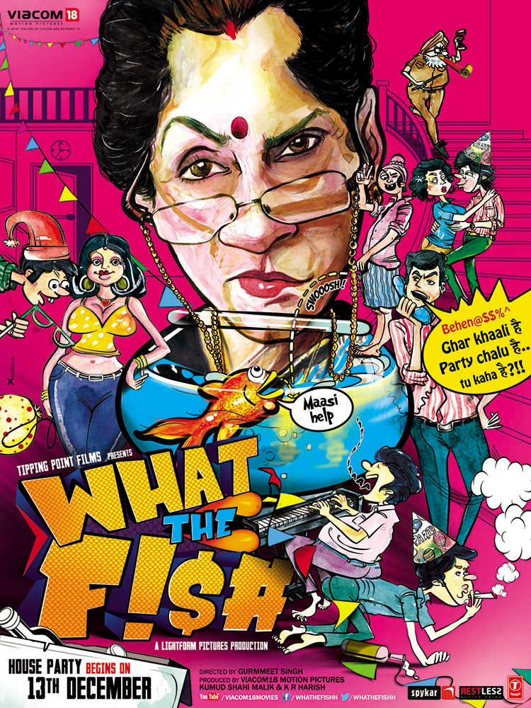 What The Fish (2013) Hindi 1080P Webrip X264 Dd5 1 Esub - Mkvcinemas