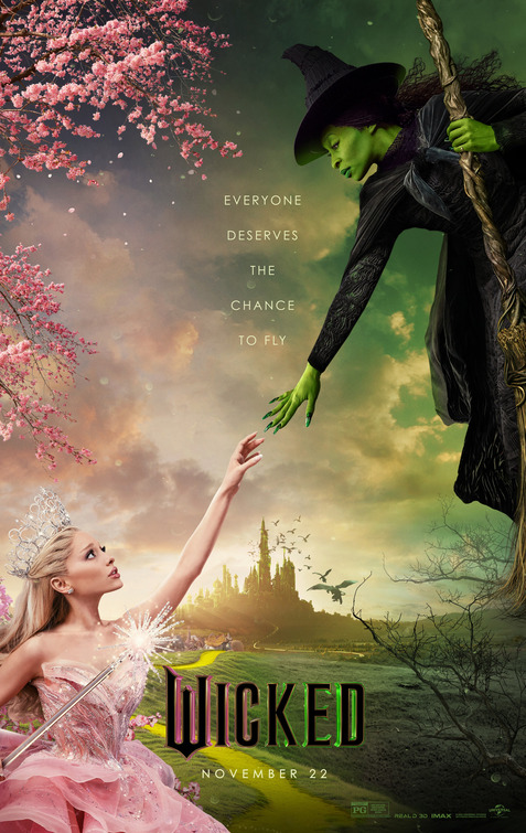 Wicked (2024) 1080P Bluray X265 Hevc Esub [Dual Audio][Hindi 5 1 English 5 1] -Mkvc