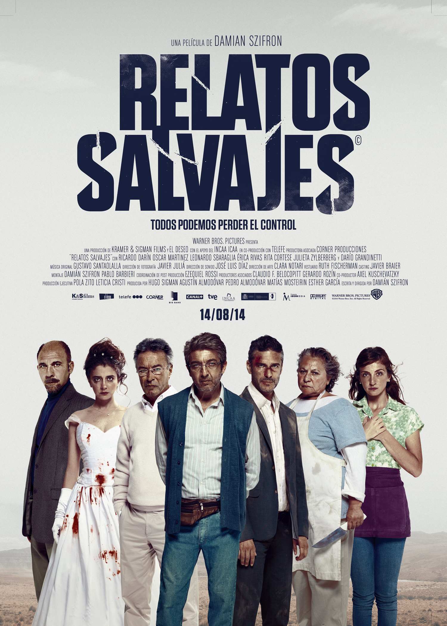 Wild Tales (2014) Spanish 1080P Bluray X265 Hevc 10Bit Aac 5 1 Msubs-Tigole