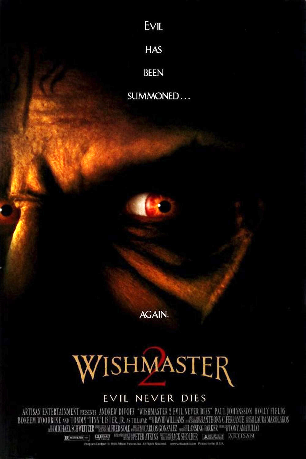 Wishmaster 2 Evil Never Dies 1999 720P Bluray X264 Esub-Pahe