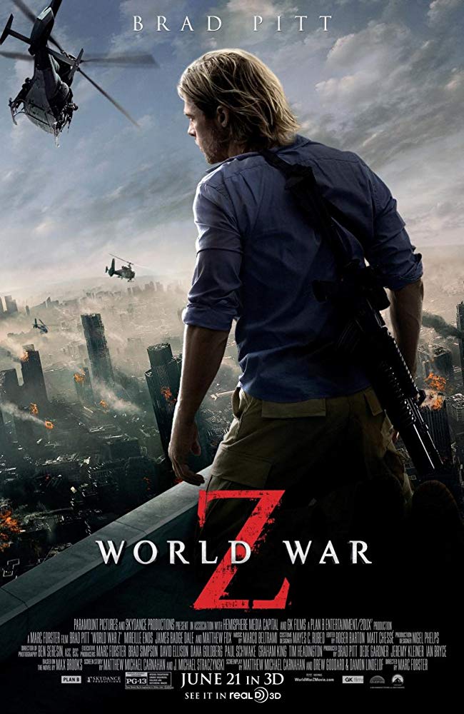 World War Z (2013) Unrated 720P Bluray X264 Esub [Dual Audio][Hindi 5 1 English 5 1] -Mkvc