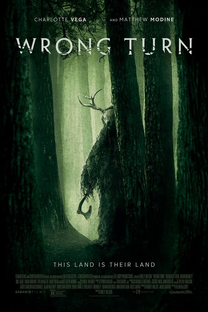 Wrong Turn (2021) 720P Bluray X264 Esub [Dual Audio][Hindi 2 0 English 5 1] -Mkvc