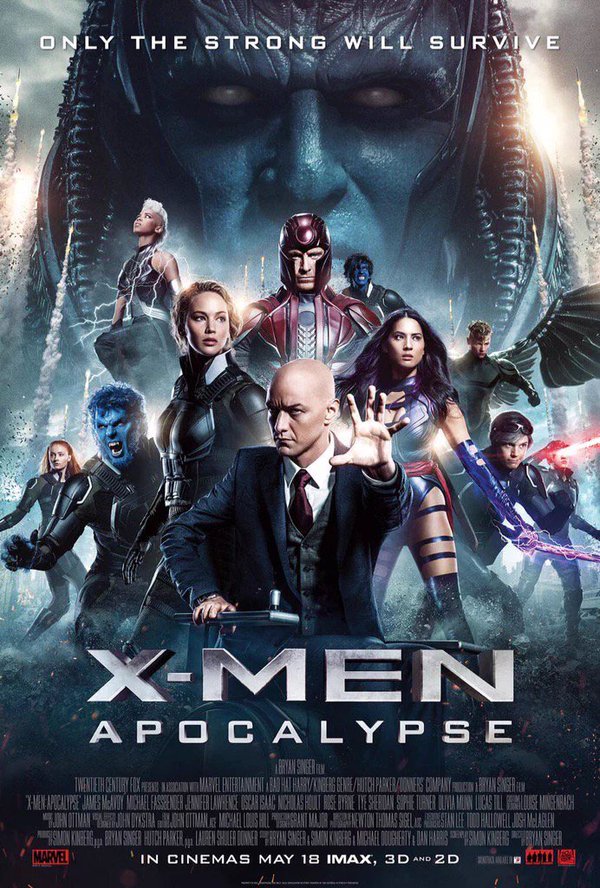 X-Men Apocalypse (2016) 720P Bluray X264 Esub [Dual Audio][Hindi Dd5 1 English 5 1] - Kartiking