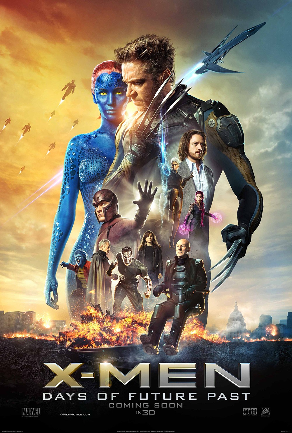 X-Men Days Of Future Past (2014) The Rogue Cut 720P Bluray X264 Esub [Dual Audio][Hindi Dd5 1 English 5 1] - Kartiking