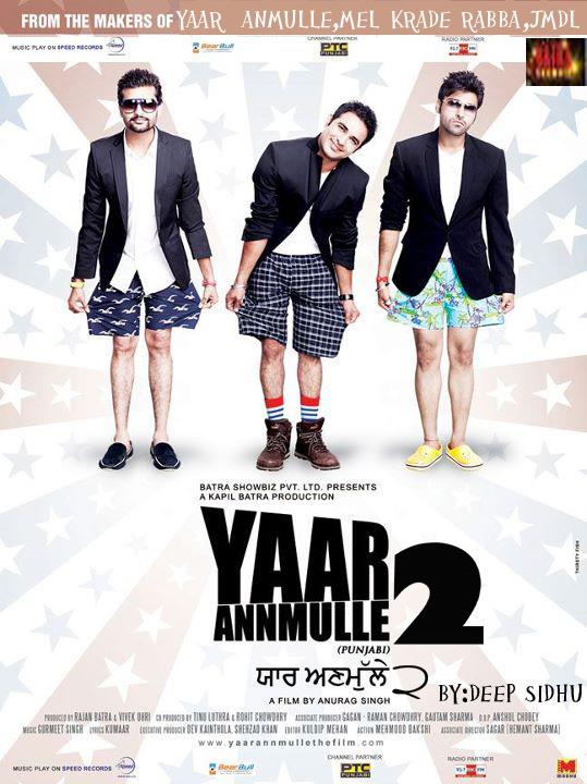 Yaar Annmulle 2 (2017) Punjabi 720P Webrip X264 Aac Esub - Mkvcinemas