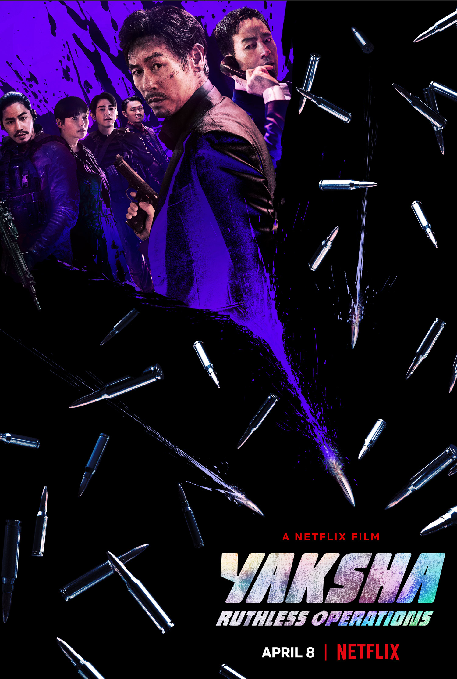 Yaksha Ruthless Operations (2022) 1080P Nf Webrip X265 Hevc Msubs [Dual Audio][Korean 5 1 English 5 1] -Psa