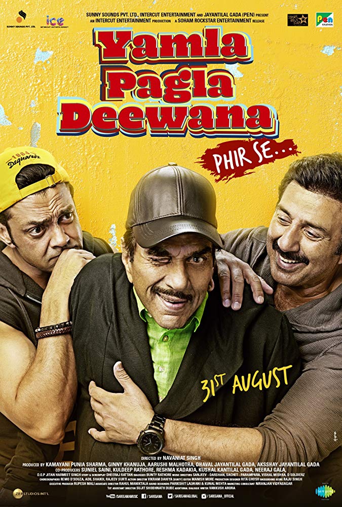 Yamla Pagla Deewana Phir Se (2018) Hindi 720P Webrip X264 Aac - Mkvcinemas