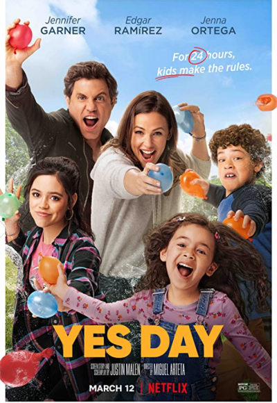 Yes Day (2021) 720P Nf-Web X264 Msubs [Dual Audio][Hindi 5 1 English 5 1] -Mkvc