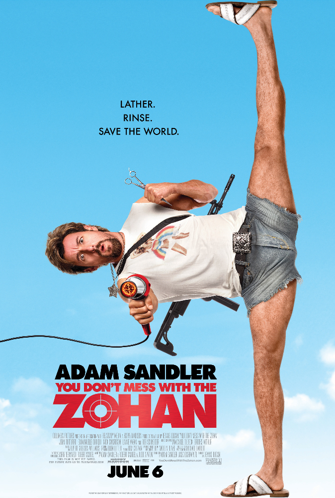 You Don't Mess With The Zohan (2008) Unrated 1080P Bluray X265 Hevc 5 1 Esub-Natty