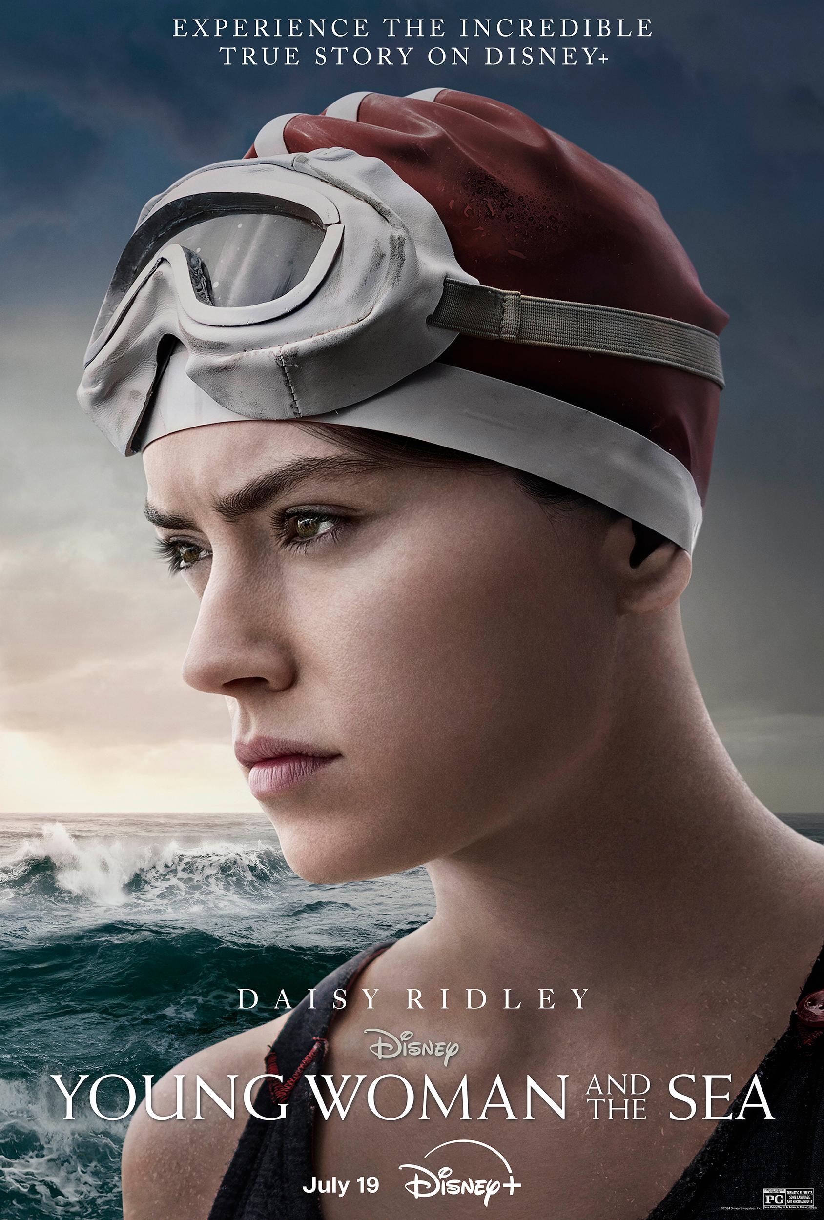Young Woman And The Sea (2024) 1080P Dsnp-Web X265 Hevc 10Bit Aac 5 1 Msubs-Psa