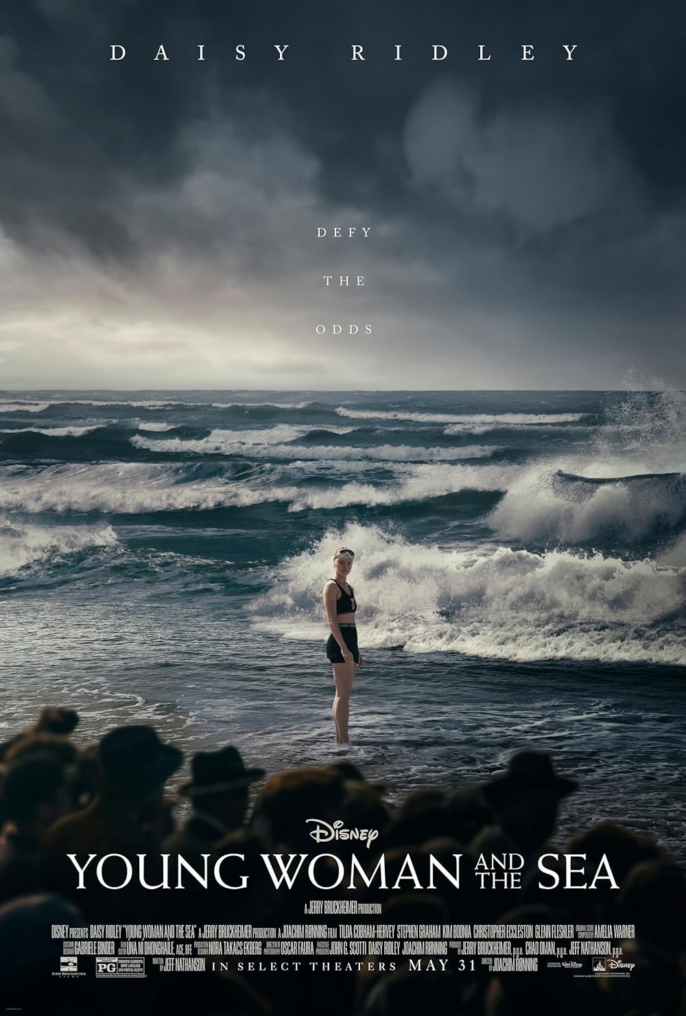 Young Woman And The Sea 2024 720P Dsnp Webrip 800Mb X264-Galaxyrg