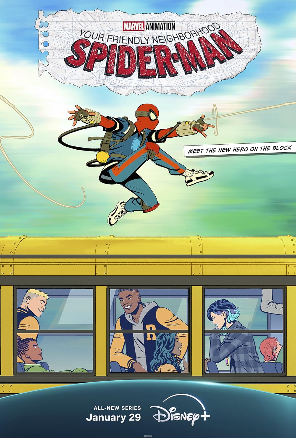 Your Friendly Neighborhood Spider-Man S01E01 1080P 10Bit Webrip 6Ch X265 Hevc-Psa