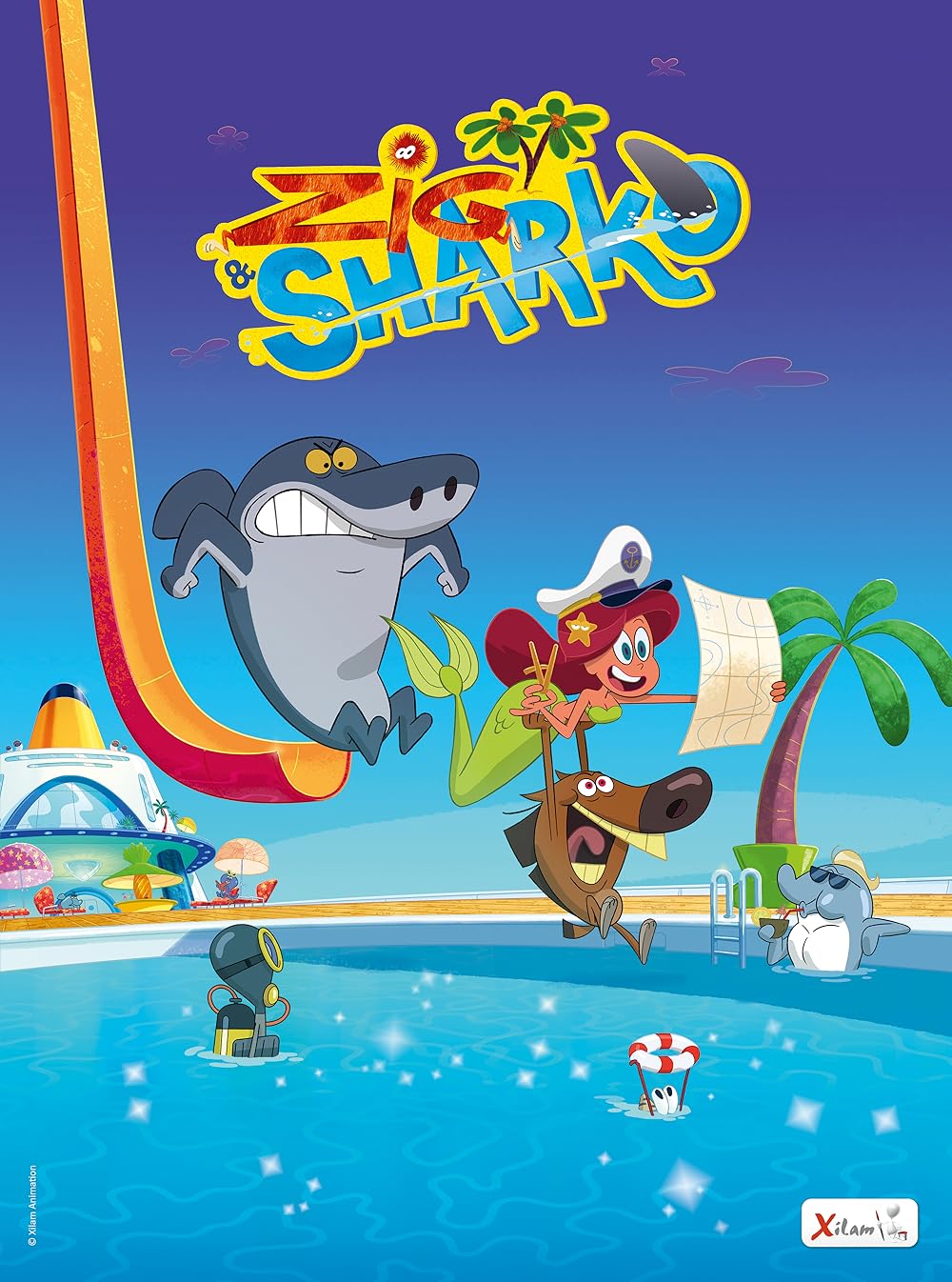 Zig & Sharko (Tv Cartoon 2010– ) 720P [Dual Audio]
